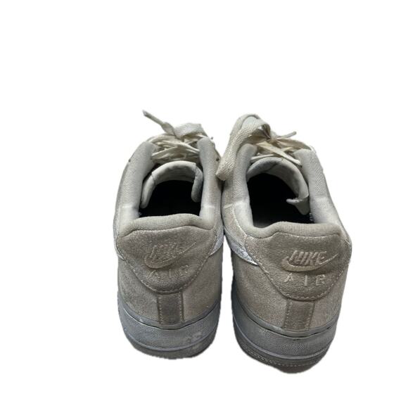 Nike AF 1 Low '07 LV8 EMB Summit White Blue Whisper Mens 9 - Picture 5 of 7